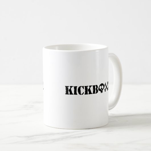 Kickboxer Kaffeetasse (VorderseiteRechts)