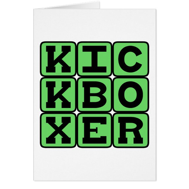 Kickboxer, Kampfkünste (Vorne)