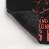 Kickboxer Kickboxen Boxer Boxen Vintage-Design _ Mousepad (Ecke)