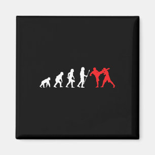 Kickboxer Kickboxen Entwicklungs Training Kampf  Magnet