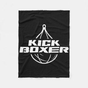 Kickboxer Kickboxen Kampfsport Kickboxing Kick Fleecedecke