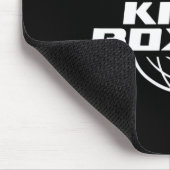 Kickboxer Kickboxen Martial Arts Kickboxen Kick Mousepad (Ecke)