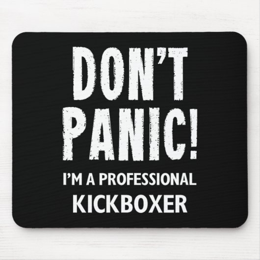 Kickboxer  mousepad (Vorne)