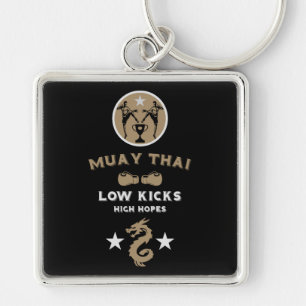 Kickboxer Muay Thai Sport Schlüsselanhänger