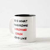 Kickboxer, phantastisch zweifarbige tasse (Vorderseite Links)