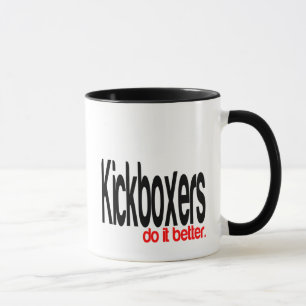 Kickboxers machen es besser tasse