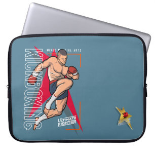 Kickboxing 15" laptopschutzhülle