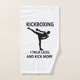Kickboxing Boxer Coach Kickboxing Handtuch