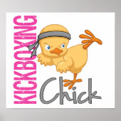 Kickboxing Chick Poster (Vorne)