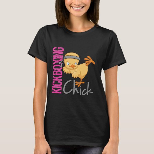 Kickboxing Chick T-Shirt (Vorderseite)