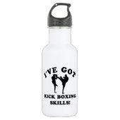 kickboxing Fähigkeitseinzelteile Trinkflasche (Vorderseite)