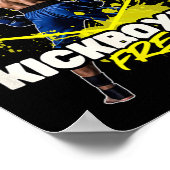Kickboxing Freak  Poster (Ecke)