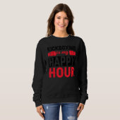Kickboxing Happy Hour Boxing Sweatshirt (Vorne ganz)