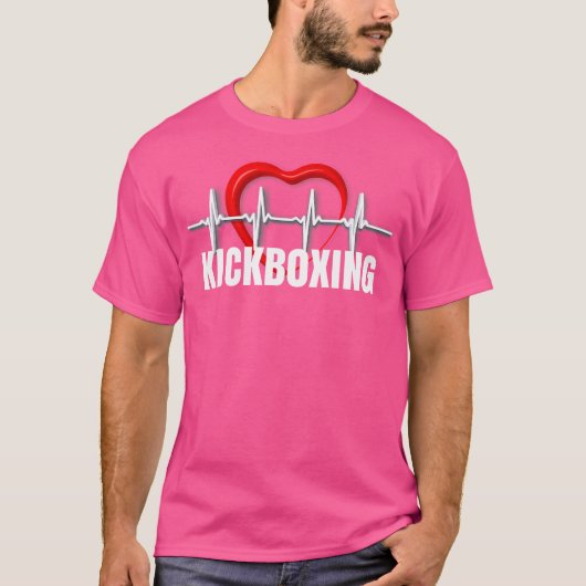 Kickboxing I-Liebe T-Shirt (Vorderseite)