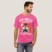 Kickboxing Im Nicer nach Kickboxing T-Shirt (Vorne ganz)