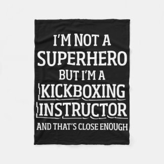 Kickboxing Instructor Kick Boxing Workout _5  Fleecedecke