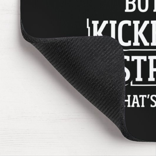 Kickboxing Instructor Kick Boxing Workout _5  Mousepad (Ecke)