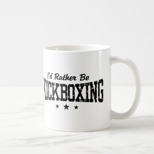 Kickboxing Kaffeetasse (Rechts)