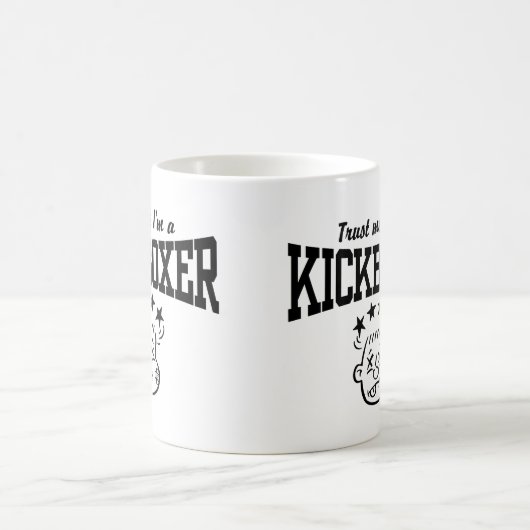Kickboxing Kaffeetasse (Mittel)