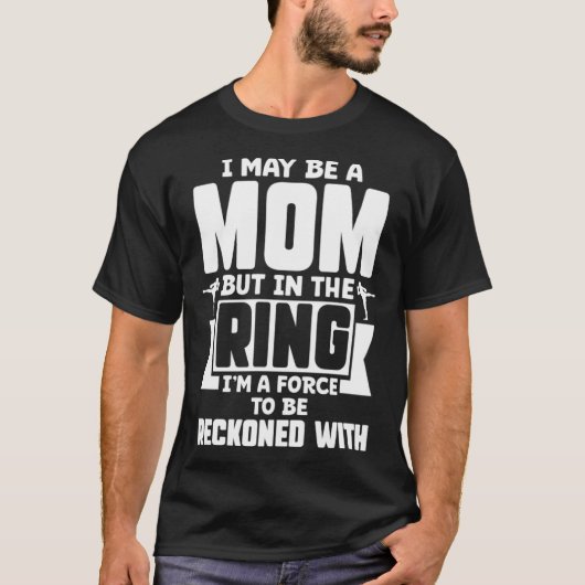 Kickboxing kann eine Mama sein, aber ich bin ein K T-Shirt (Vorderseite)