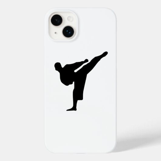 Kickboxing - Karate iPhone Case (Rückseite)