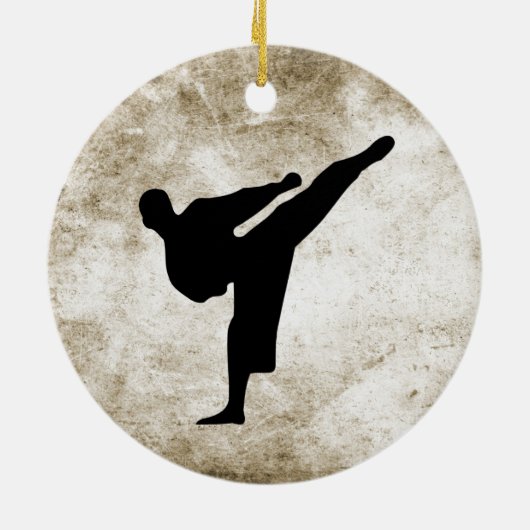 Kickboxing - Karate Ornament (Hinten)