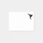 Kickboxing - Karate Post-it-Notizen Post-it Klebezettel (Vorderseite)