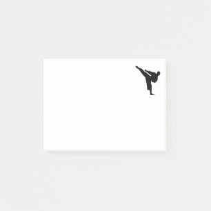 Kickboxing - Karate Post-it-Notizen Post-it Klebezettel