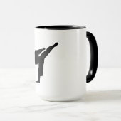 Kickboxing - Karate-TASSE Tasse (VorderseiteRechts)