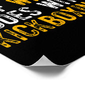 Kickboxing Kick Boxing Workout _1  Poster (Ecke)