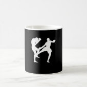 Kickboxing Kickboxer Gifts Kaffeetasse (Mittel)
