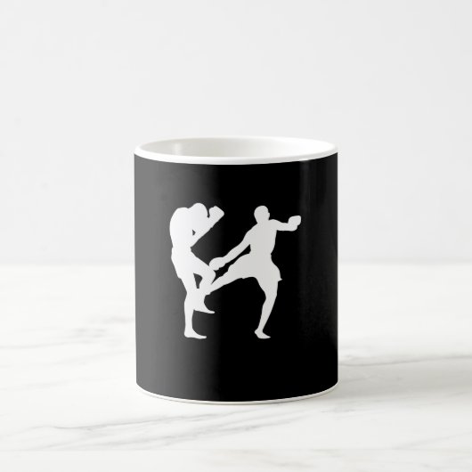 Kickboxing Kickboxer Gifts Kaffeetasse (Mittel)