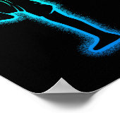 Kickboxing Kickboxer Karate Taekwondo Kids Boys Me Poster (Ecke)