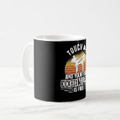 Kickboxing Kickboxer Martial Arts Boxer Sparring Kaffeetasse (Vorderseite Links)