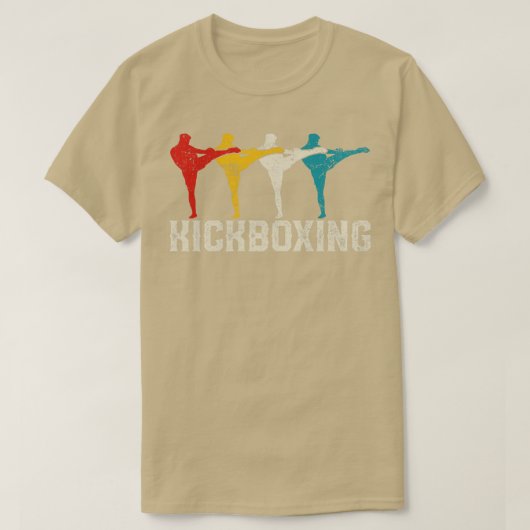 Kickboxing Kickboxer T-Shirt (Design vorne)