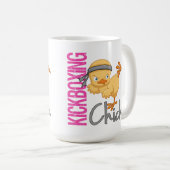 Kickboxing Küken Kaffeetasse (VorderseiteRechts)