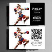 Kickboxing-Lehrer Visitenkarte