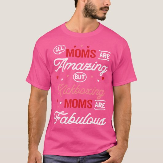 Kickboxing-Mama T-Shirt (Vorderseite)