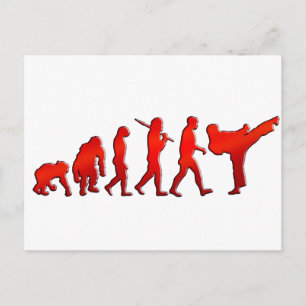 Kickboxing MIXED MARTIAL ARTS Fitness Mens Athlete Postkarte