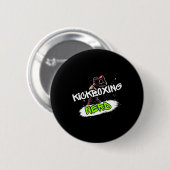 Kickboxing Nerd Button (Vorne & Hinten)