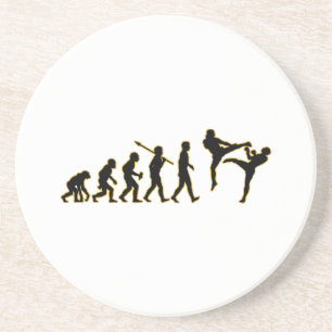 Kickboxing Sandstein Untersetzer