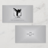 Kickboxing-Teacher-Visitenkarte Visitenkarte (Vorne/Hinten)