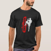 Kickboxing-Training T-Shirt (Vorderseite)