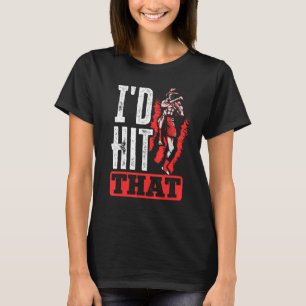Kickboxing-Vintage ID hat auf T-Shirt