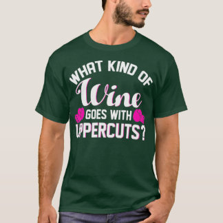Kickboxing, was für eine Art Wein mit Vorschnitten T-Shirt