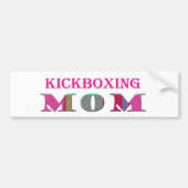 KickboxingMom Autoaufkleber (Vorne)