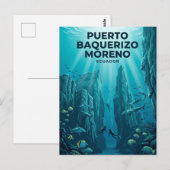Kicker Rock, Galapagosinseln Ecuador Postkarte (Vorne/Hinten)