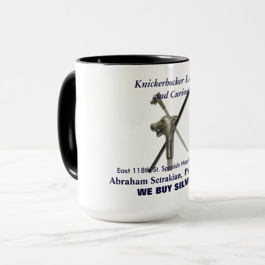 Kickerbocker Darlehen Tasse (Vorderseite Links)
