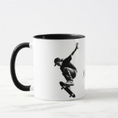 Kickflip auf die Lunerbahn Tasse (Links)