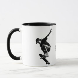 Kickflip auf die Lunerbahn Tasse